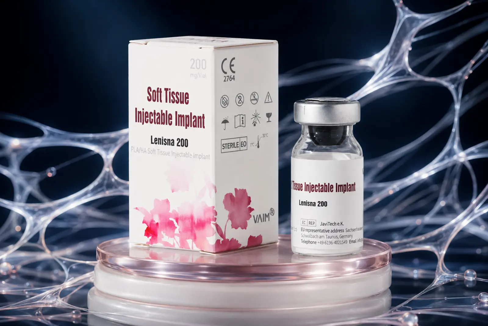 Lenisna 200 box and vial product presentation