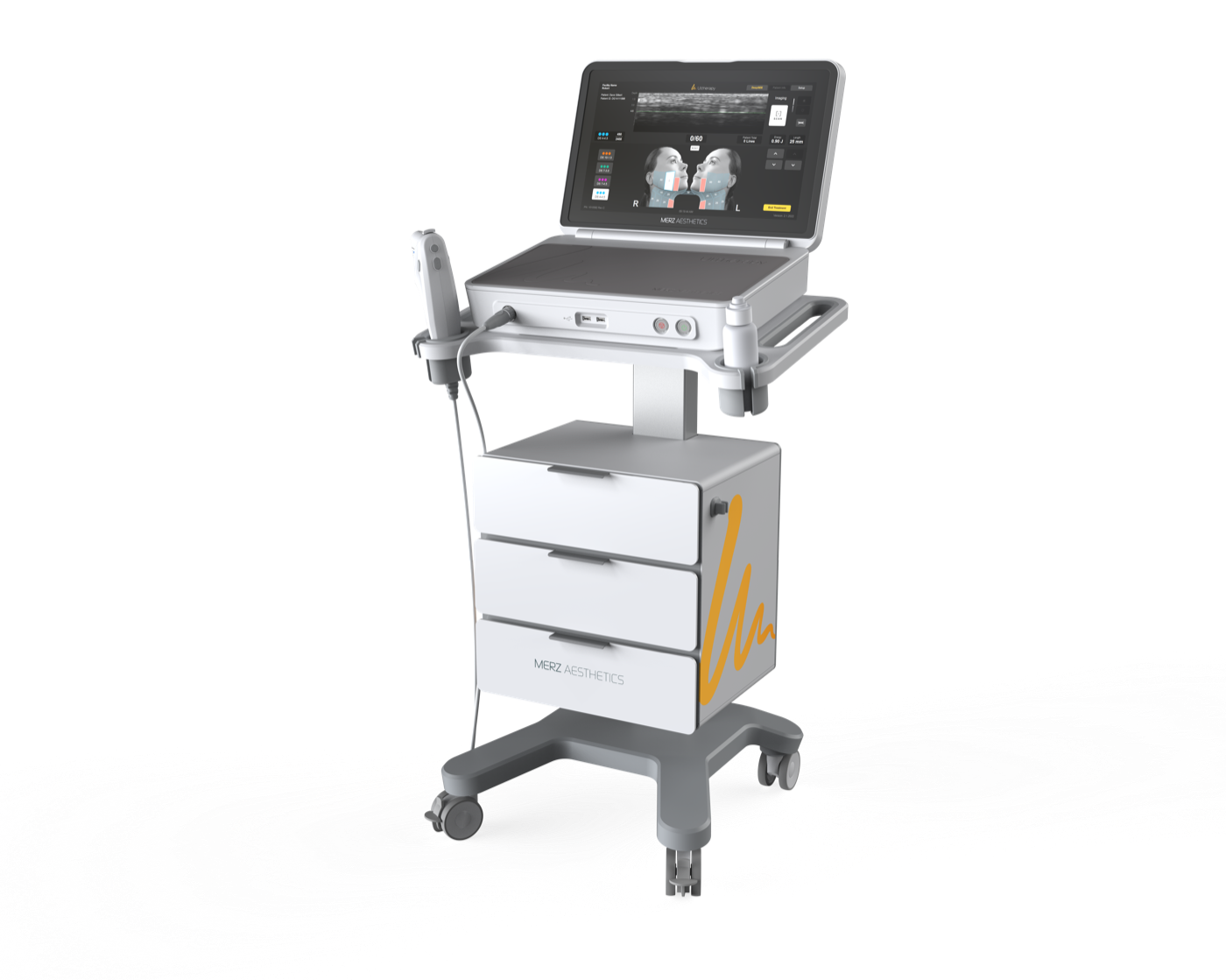 Ultherapy PRIME system and treatment cart